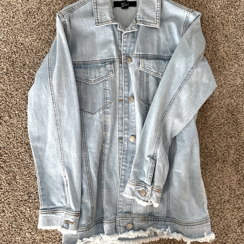 Long Denim Women’s Jacket